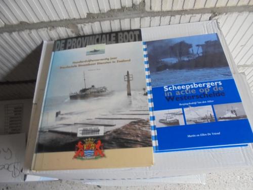 De Provinciale Boot en Scheepsbergers op de Westerschelde