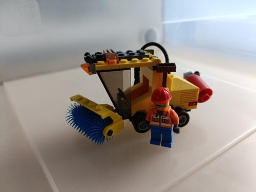 Lego 7242 City Straatveegmachine