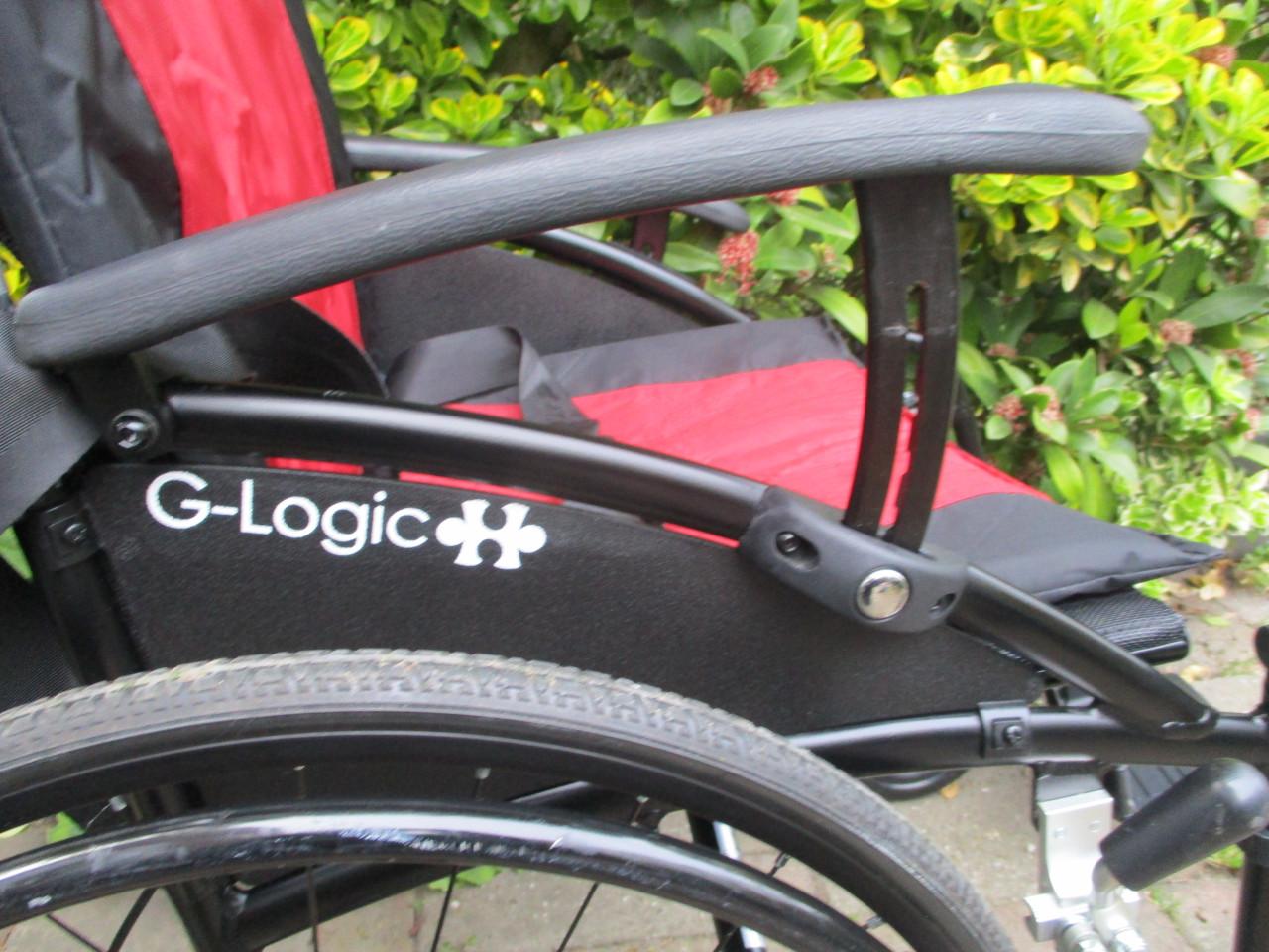Ultra lichtgewicht rolstoel Exel van os  G logic