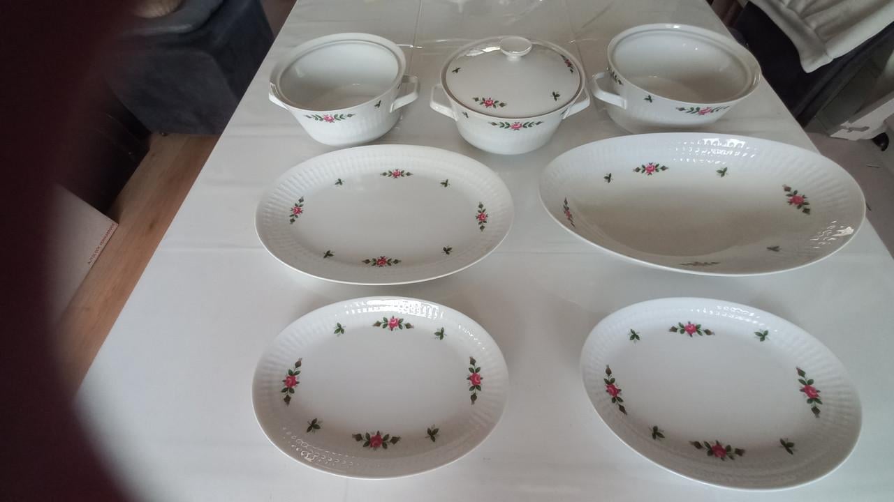 7-delig serveer servies