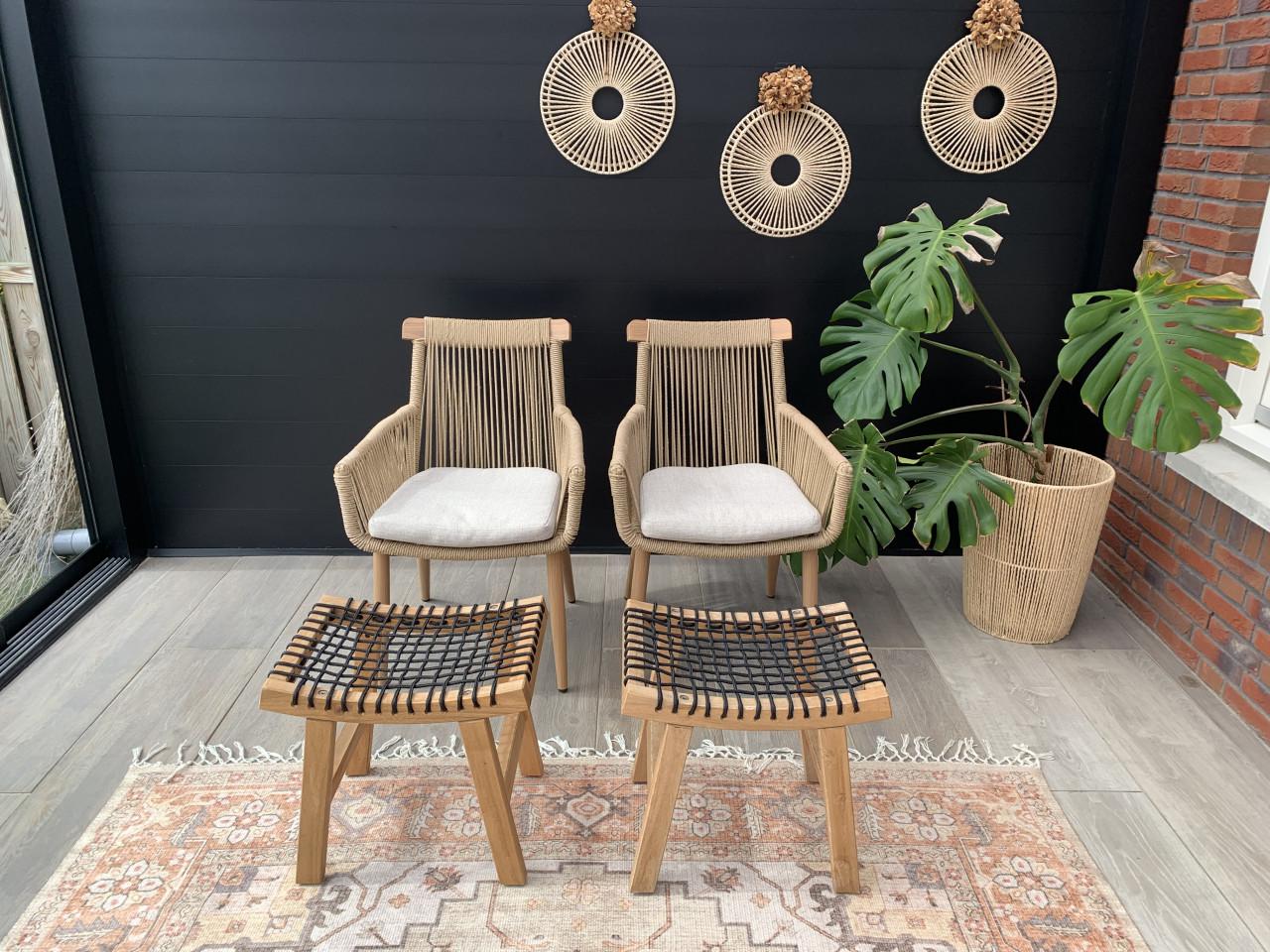 Zitje voor in de tuin of balcon