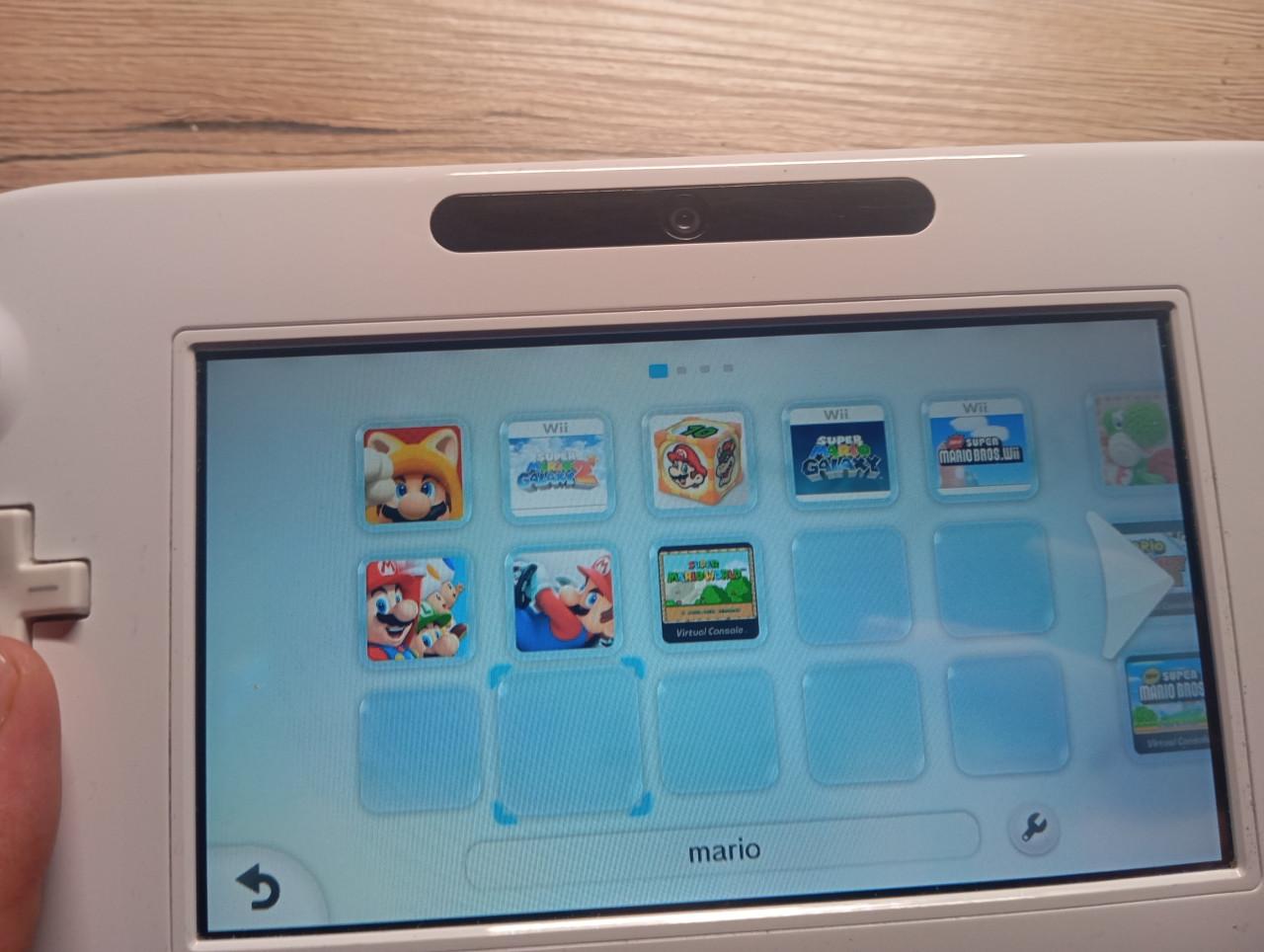 Wii u omgebouwd te koop met veel spellen