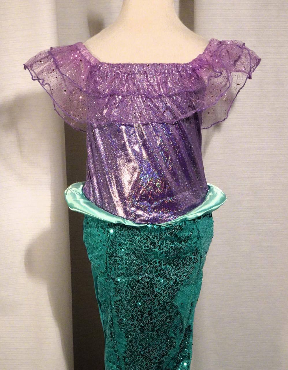 Nieuw ! Maat 164 Mooie Groene Prinses Ariël Zeemeermin Jurk