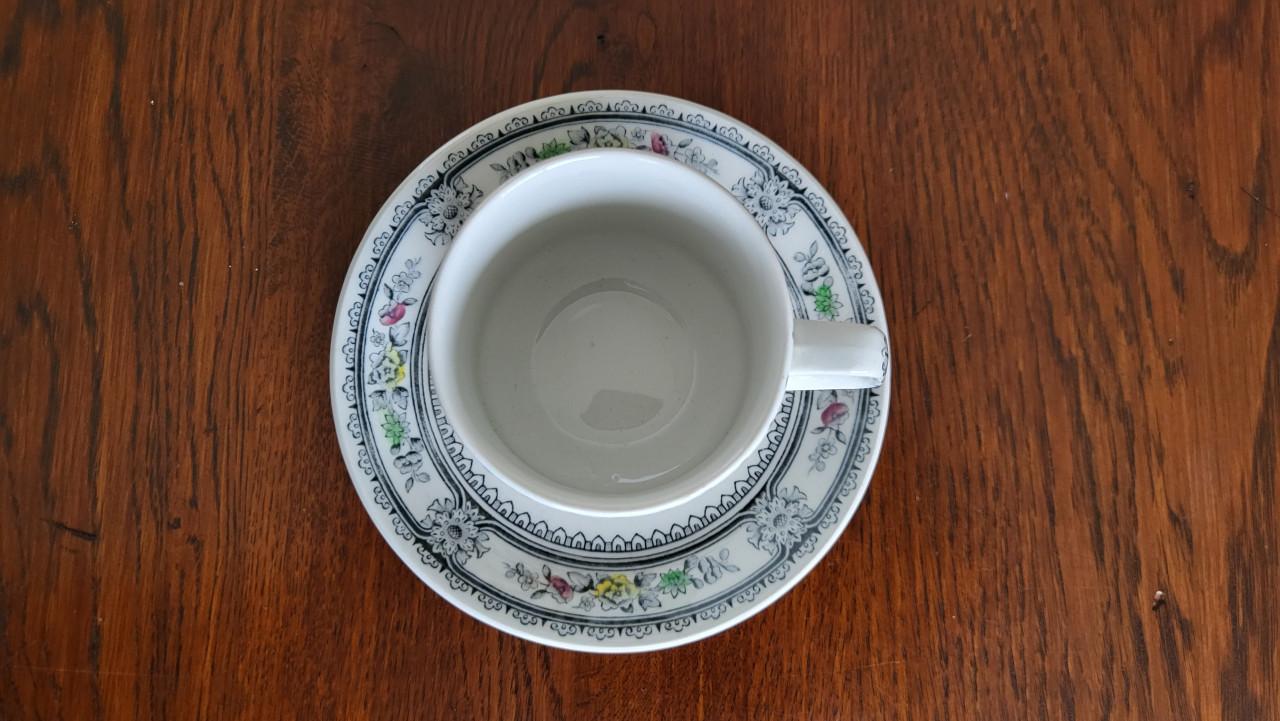 Wood & Sons Burslem Dorset kop en schotel