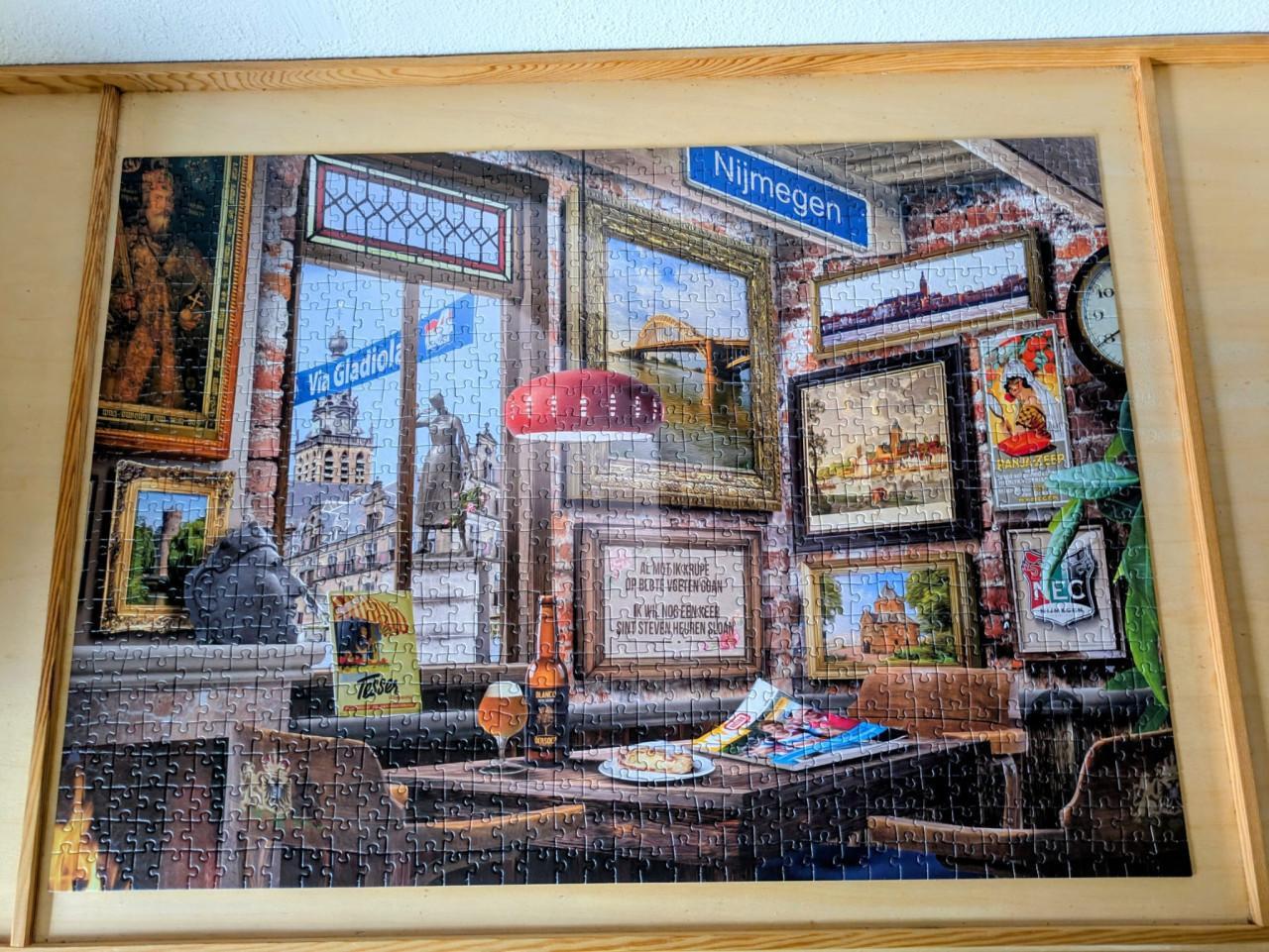 Puzzel Nimweegs café