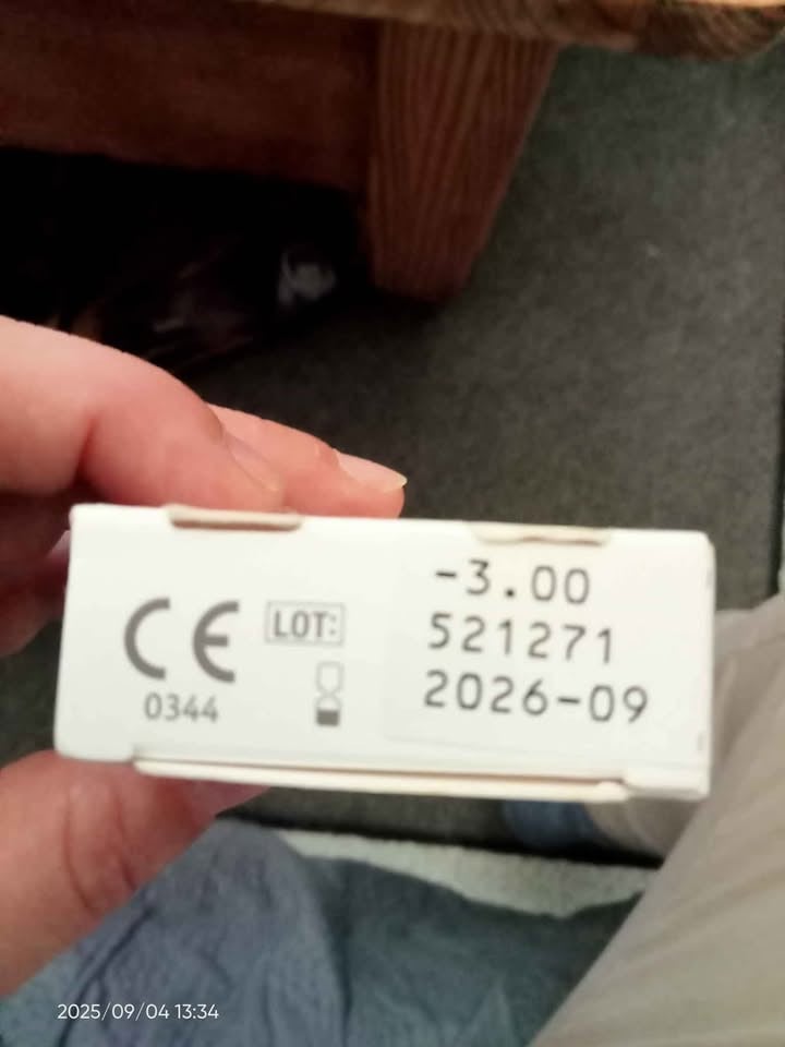 Kruidvat lenzen -3 en -3.75