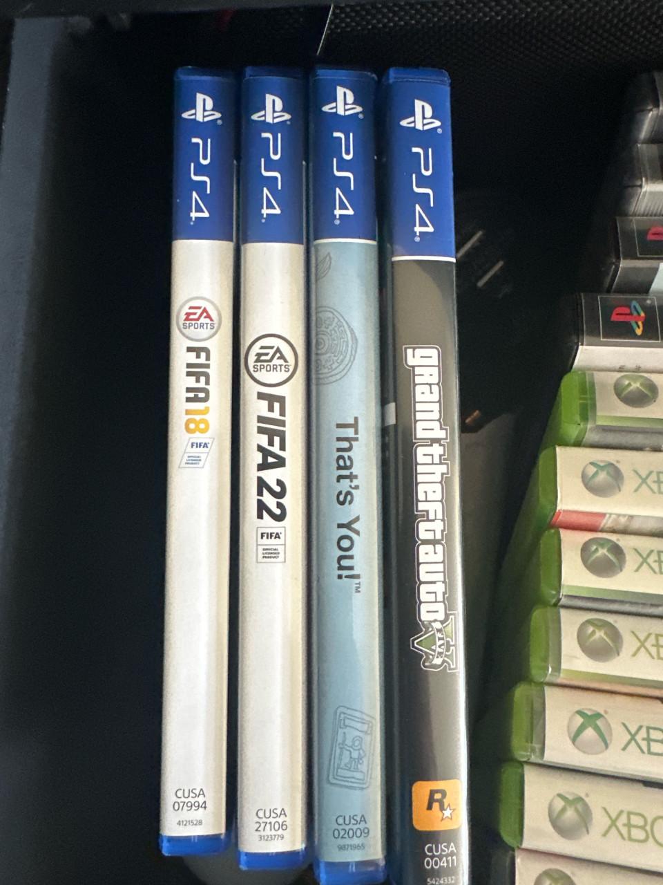 Playstation 4 met spellen