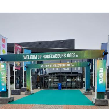 Groene loper voor de horecabeurs