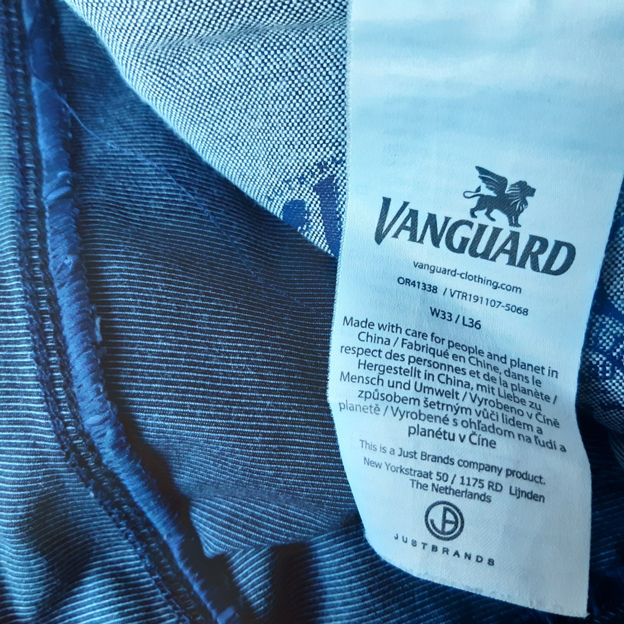 Vanguard jeans 33-36