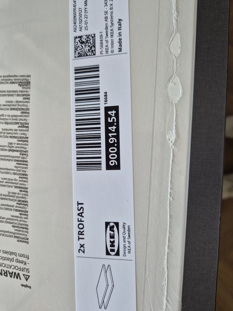 Ikea boordjes.