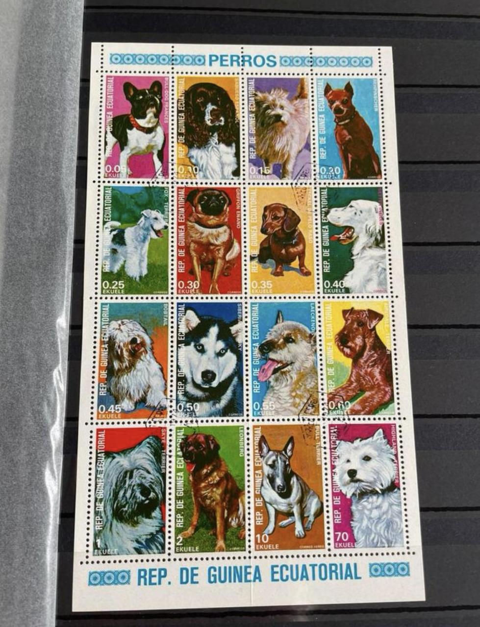 Bijzondere postzegel verzameling dieren internationaal