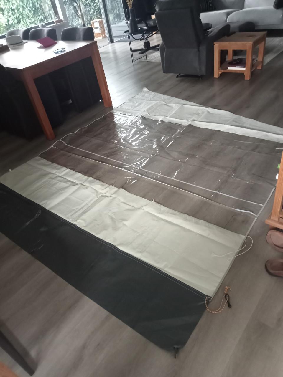 Zijwand voor zakluifel.