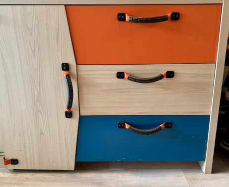 Stoere jongens lade kast