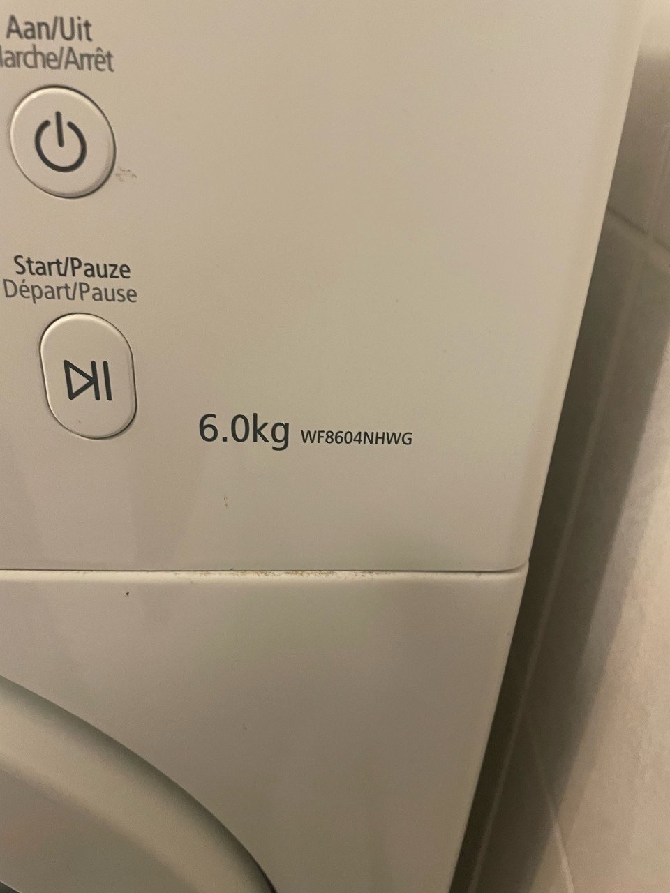 Samsung wasmachine 6kg
