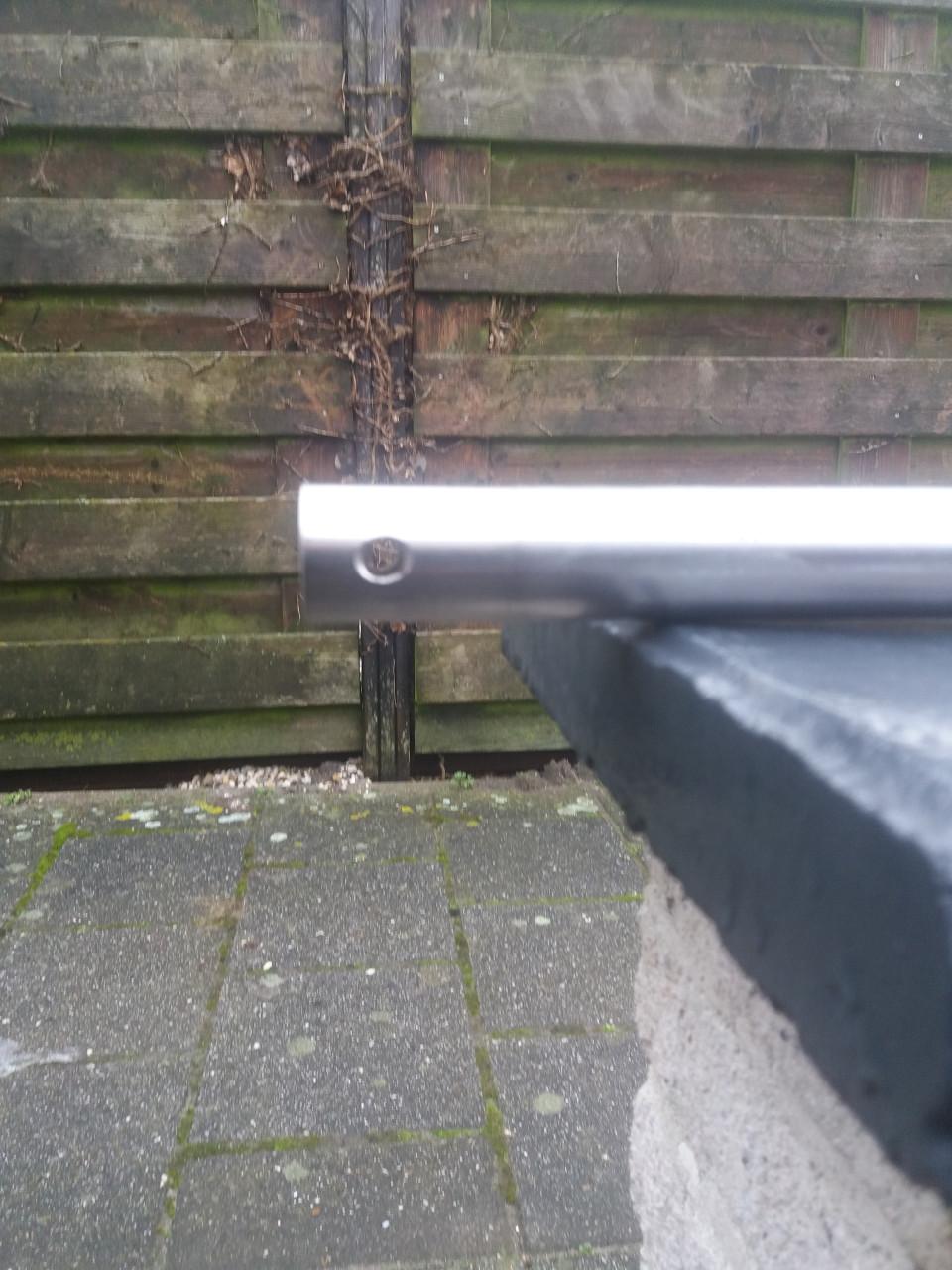 Volmetalen ijzeren staaf