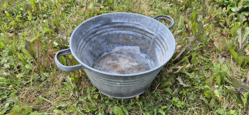 5 Zinken teilen en 1 zinken wasketel