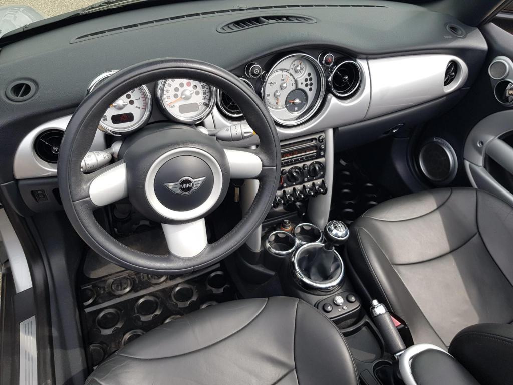 Mini Cooper Cabrio mini 1.6 chili leer.