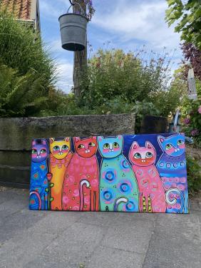 Kunstzinnige katten
