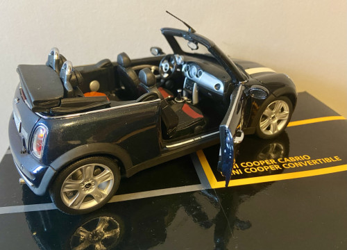 Mini Cooper Cabrio, schaalmodel