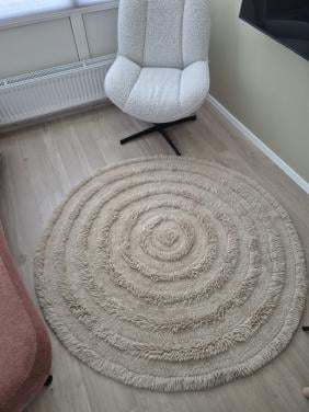 Wollen vloerkleed HK lliving. 150 cm