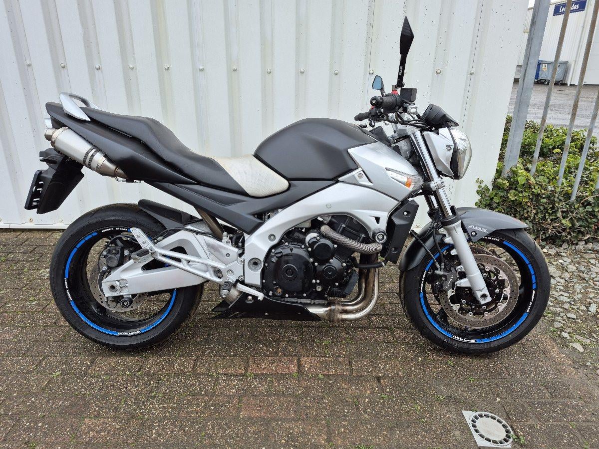 Suzuki GSR600 uit 2007, stoere naked bike