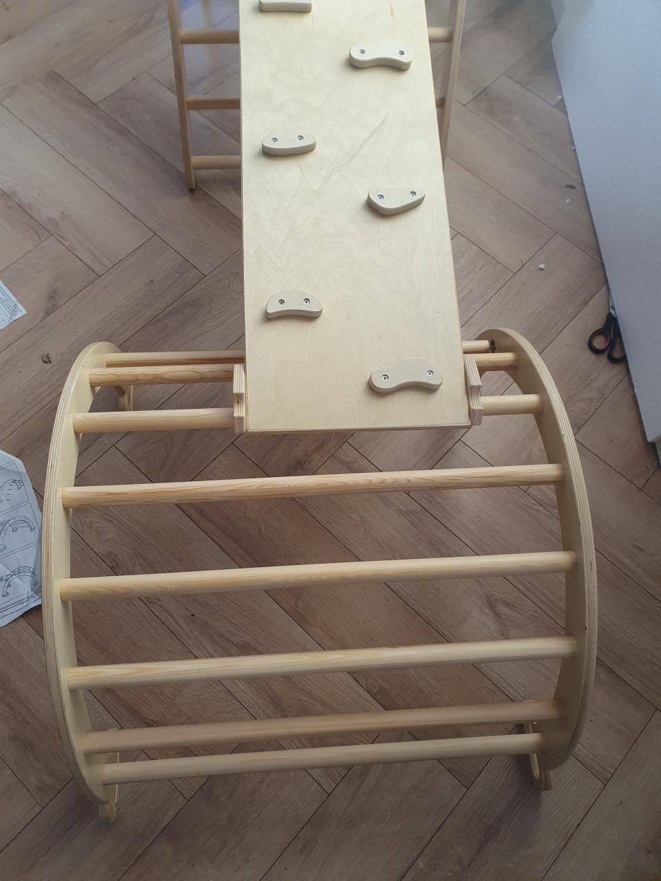 Oemmie klimboog houten klimrek Montessori | zo goed als nieuw