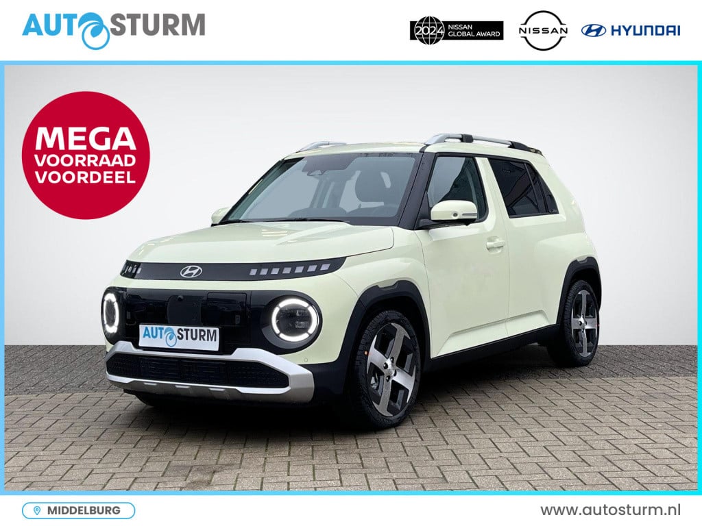 Hyundai Inster evolve 49 kwh winter + technology pack direct beschikbaar!