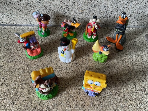 Verschillende Candy - toppers.