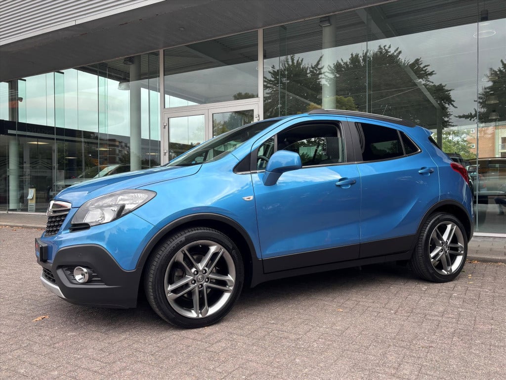 Opel Mokka 1.4 turbo 140pk cosmo| sunroof|trekhaak|leder| stoel-stuurverwar