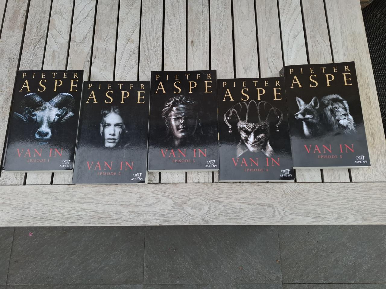 Boekenreeks Pieter Aspe( Episode 1t/m5.)