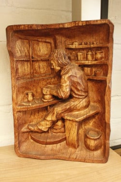 Paneeltje van pottenbakker
