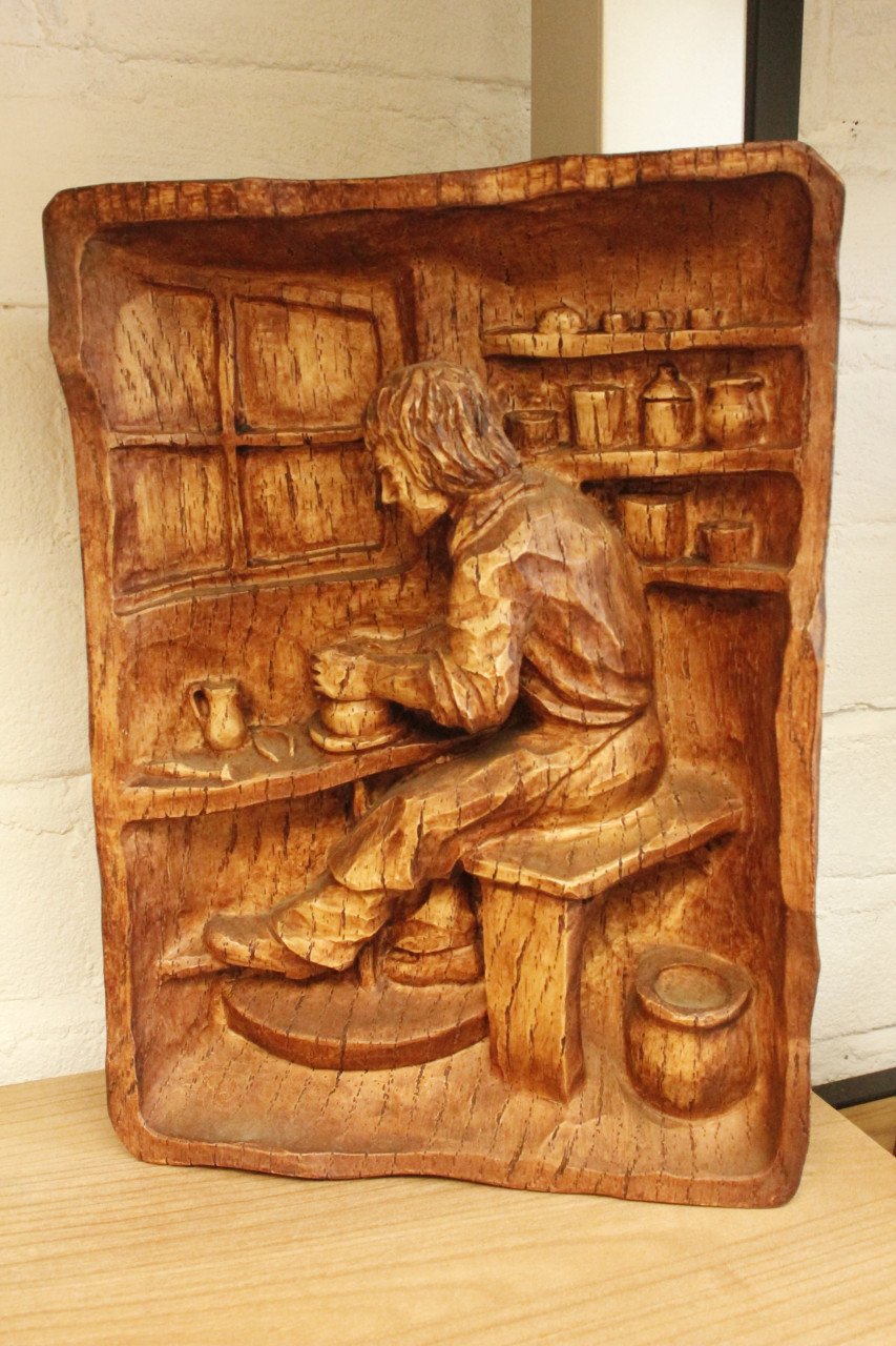 Paneeltje van pottenbakker