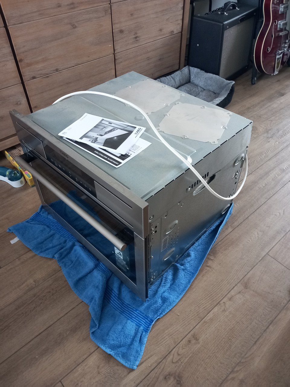 AEG micromat-duo inbouw combi-oven 60x45 cm