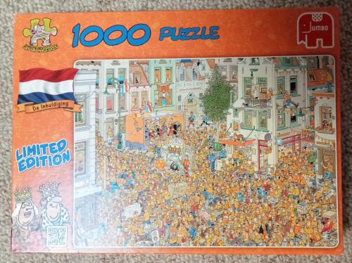 Jan van Haasteren 1000 de inhuldiging