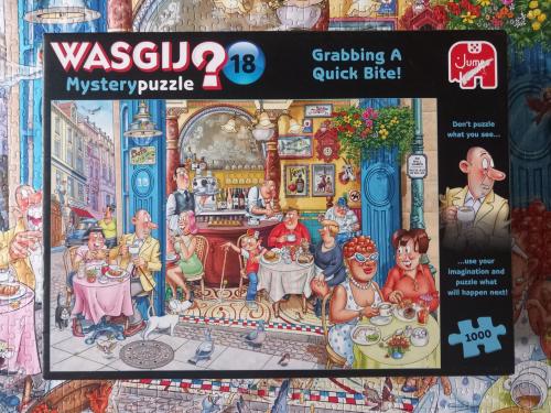 Wasgij puzzel Een snelle hap