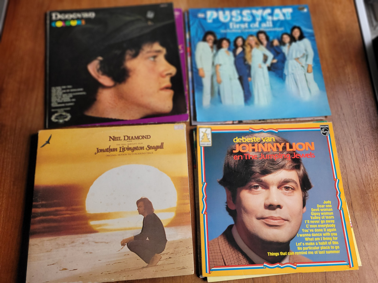 10 lp's pop en poprock in goede staat!