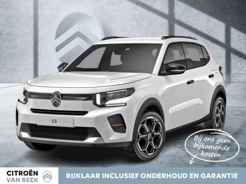Citroen C3 1.2 turbo 100pk max | rijklaar | navigatie | apple carplay | lm 