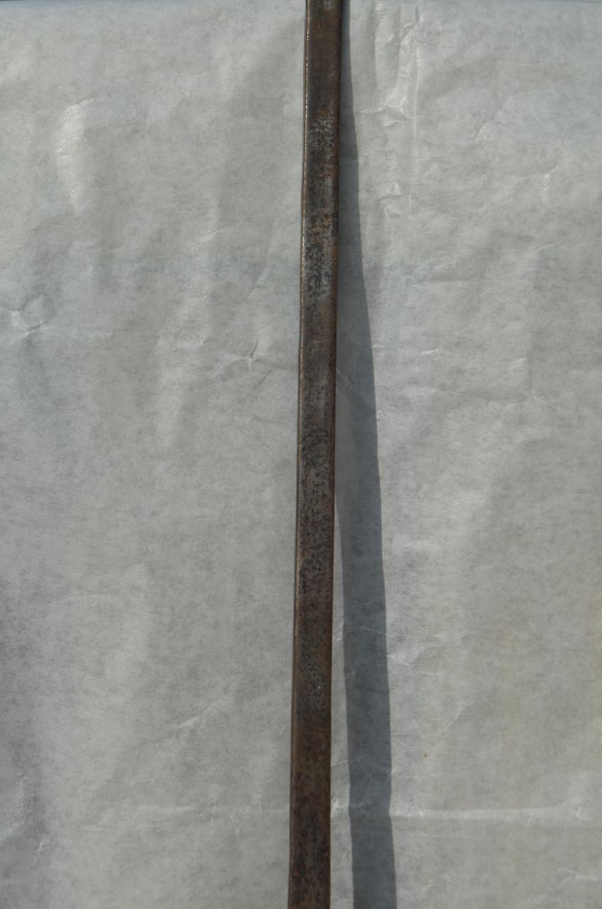 2 Smeedijzeren scheppen 19e eeuw Vuurschep Schuimspaan