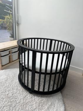 Europe Baby Ronde Box - Mat Zwart