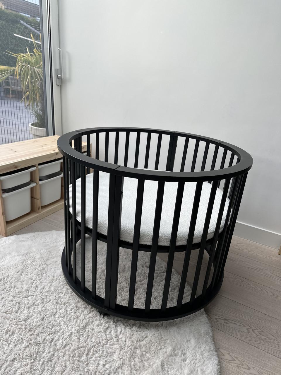 Europe Baby Ronde Box - Mat Zwart