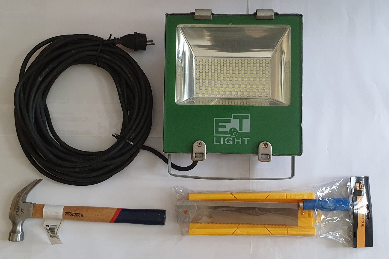 LED-Bouwlamp  100 Watt Merk ET-Light