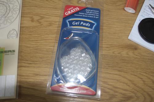 Gel pads voor in de schoenen