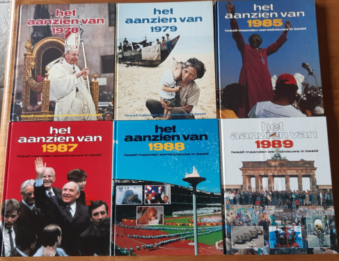 Het aanzien van, 12 maanden wereld nieuws in beeld, verschillende jaren
