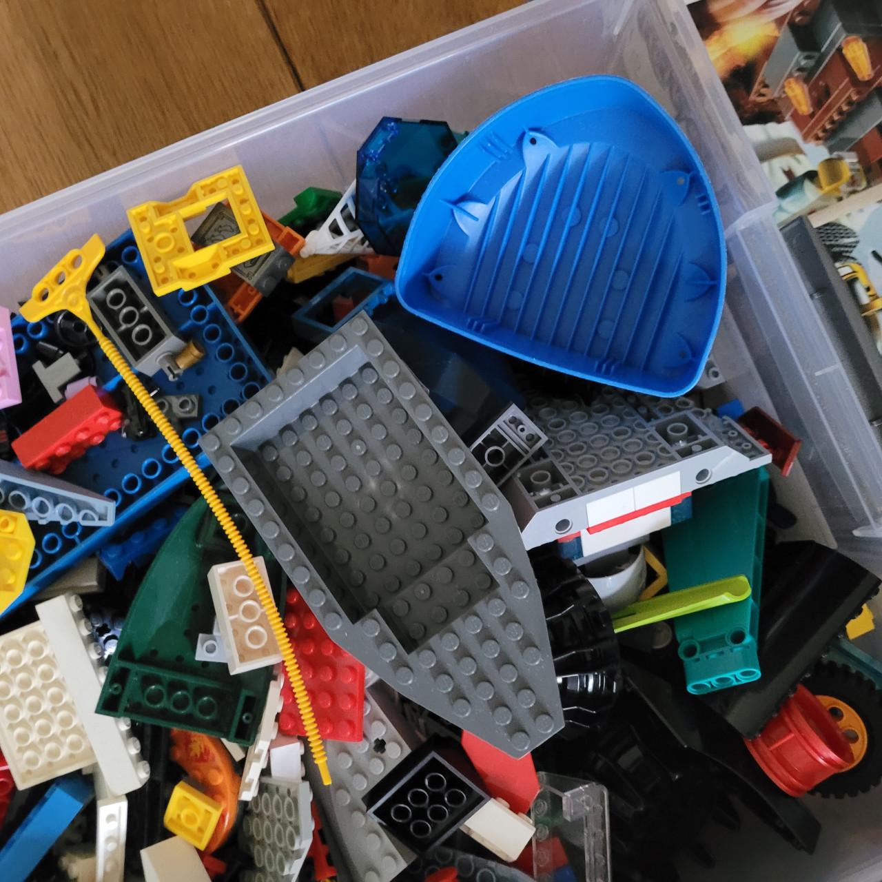 Losse lego onderdelen grote partij