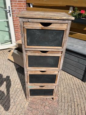 Ladenkast hout