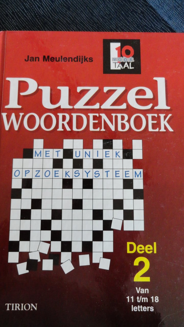 Puzzelwoordenboek deel I en II van Jan Meulendijks – BOEKEN ZIJN NIEUW