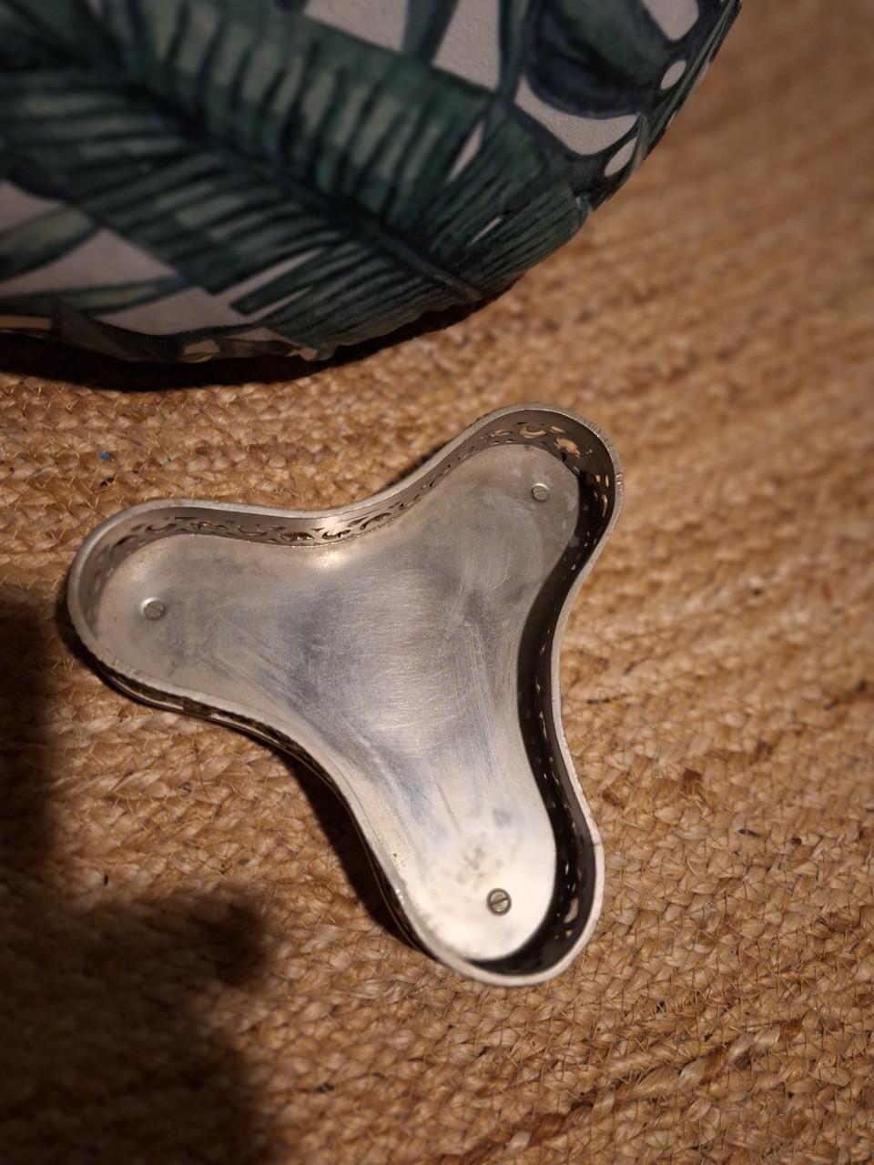 Vintage tinnen koffiepot