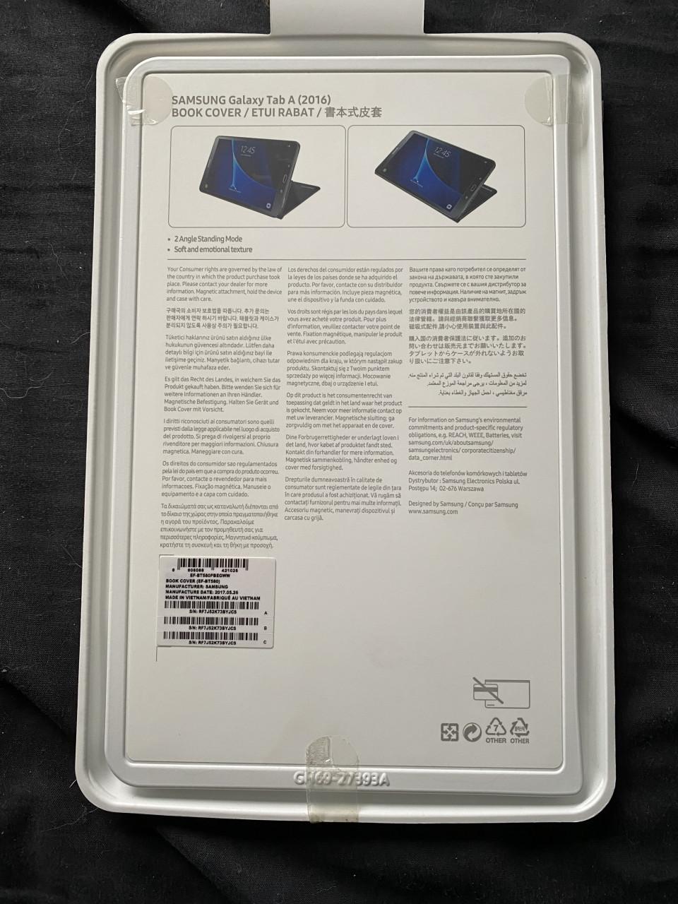 Galaxy tab book cover
