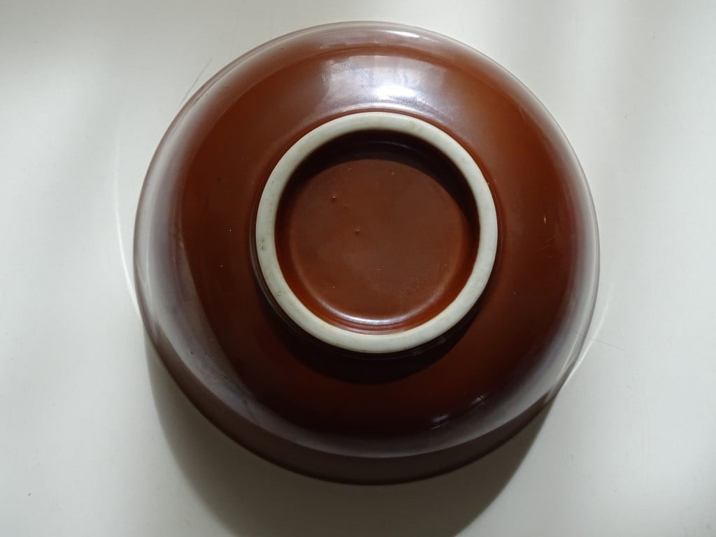 China Porselein Rijstkom Batavia Brown stijl Koi