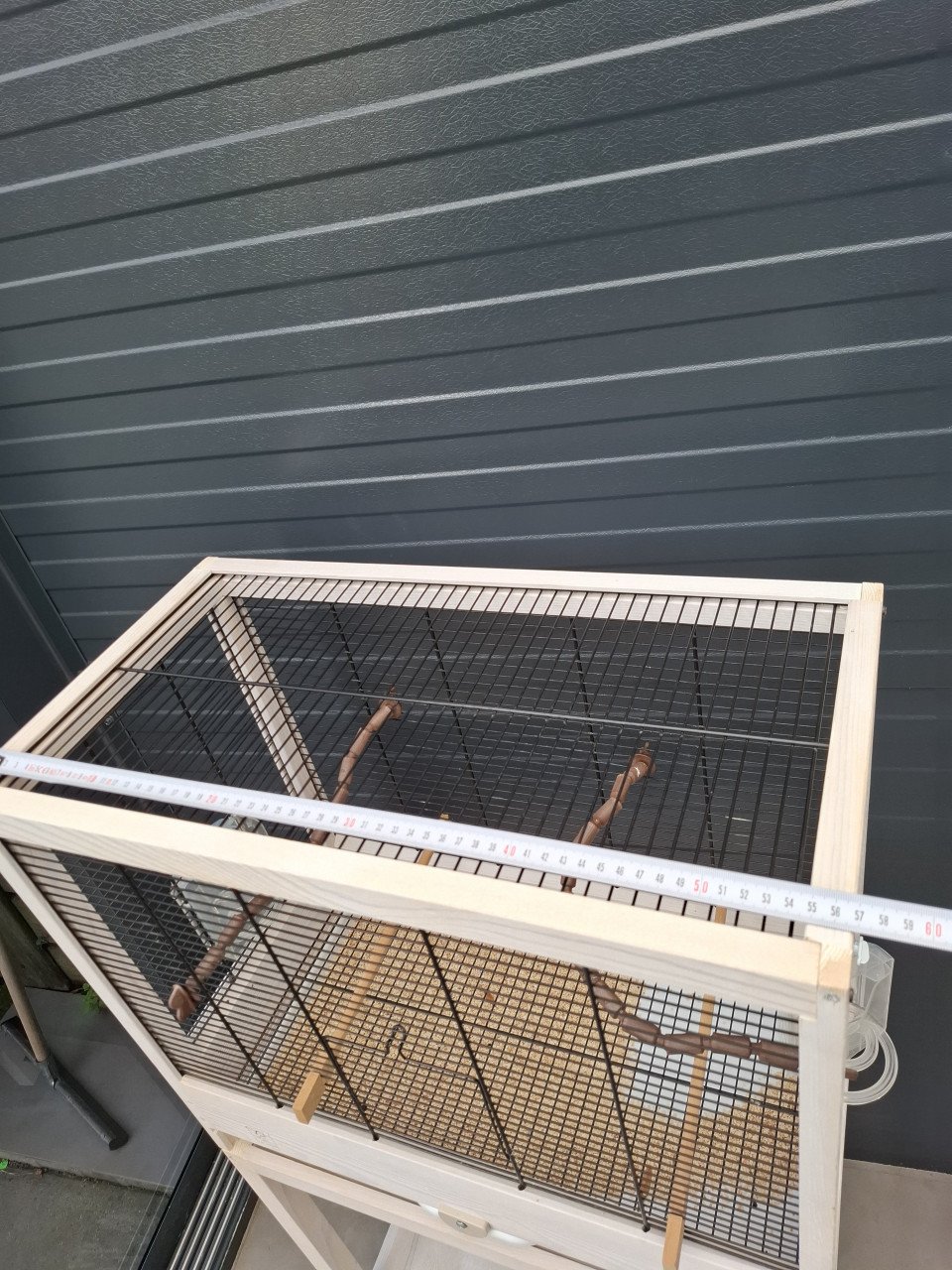 Ferplast vogelkooi met Onderste.